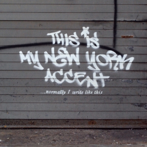 Graffiti – “Better Out Than In” – NYC